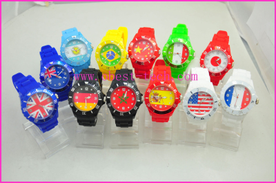 ice watch with world flag(OB-ICE03)