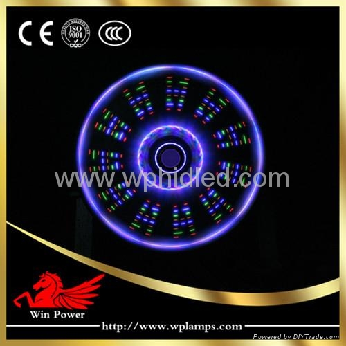 12V Solar Battery Auto LED Light for Car Wheel