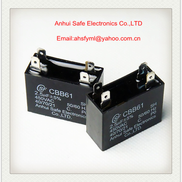 self healing electric fan capacitor CBB61