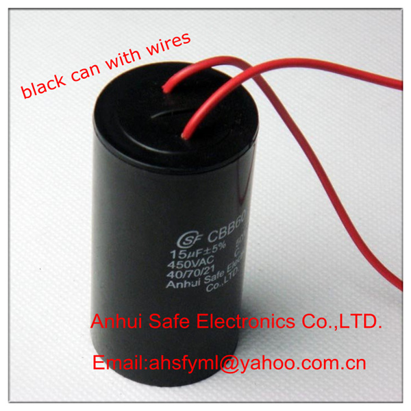 CBB60 run capacitor for lighting