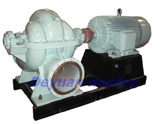 marine double suction mid-open horizontal centrifu