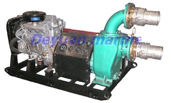 The diesel engine driven marine water pump