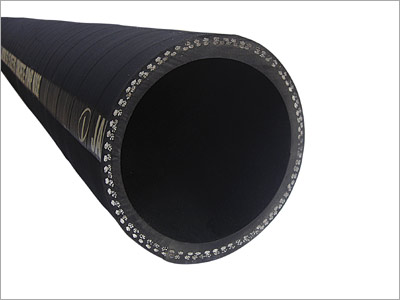 Concrete rubber end hose