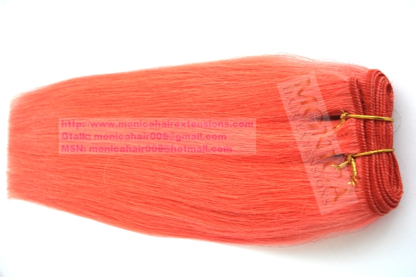 100% Pure Human Hair Weft  Weave Hair Extensions