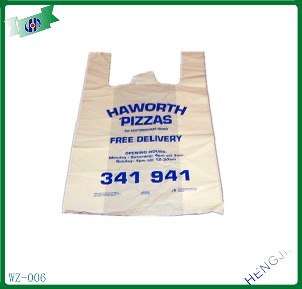 HDPE/ LDPE High Quality T-Shirt bag