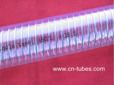 PVC high temperature steel wire reinforced hose