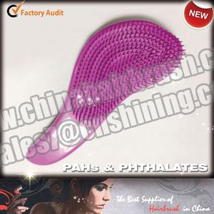 Plastic Washing Hairbrush