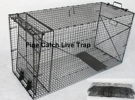 Large Size Dog Cage Trap, Live animal trap