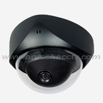 Plastic IR Dome CCTV Camera