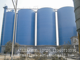 Spiral steel silo forming machine