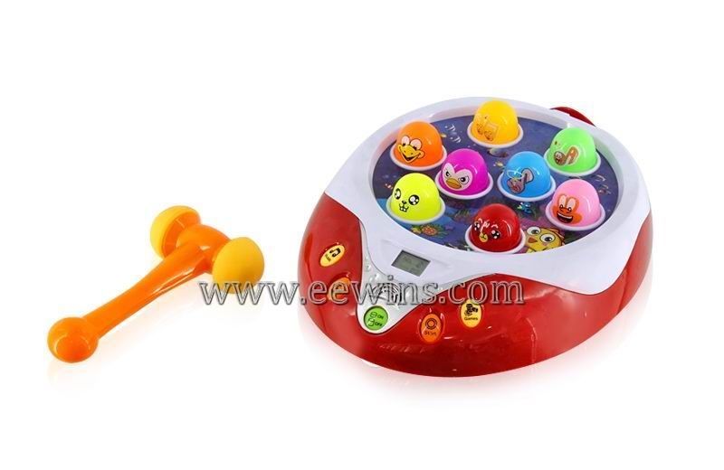 Music whack-a-mole game 