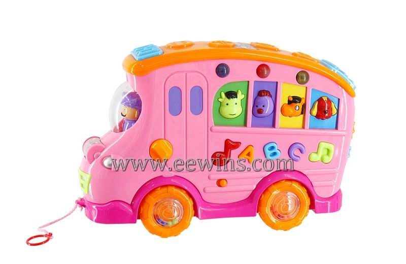 Learning music car with 2 faces(music and drawing)