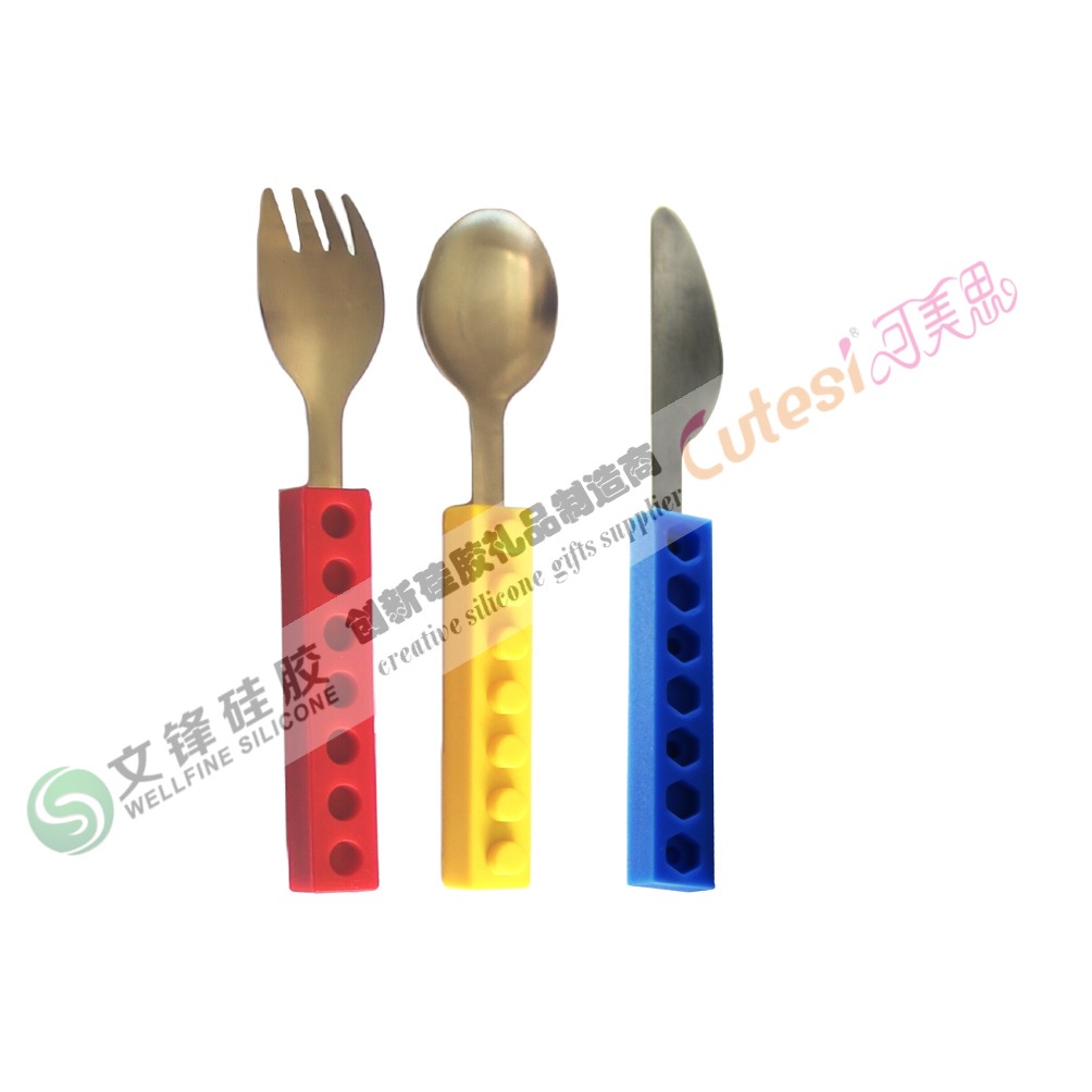 Snack & Stack knife and fork spoon travel set