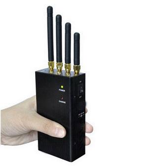4 Band 2W Portable 4G LTE and 3G Mobile Phone Jamm