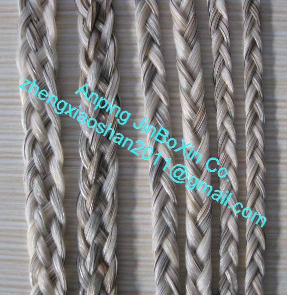 horse hair braids for jewelry,bracelets , necklace