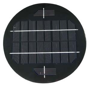 9V 243mA Circular Solar Panel Solar Cells PCB