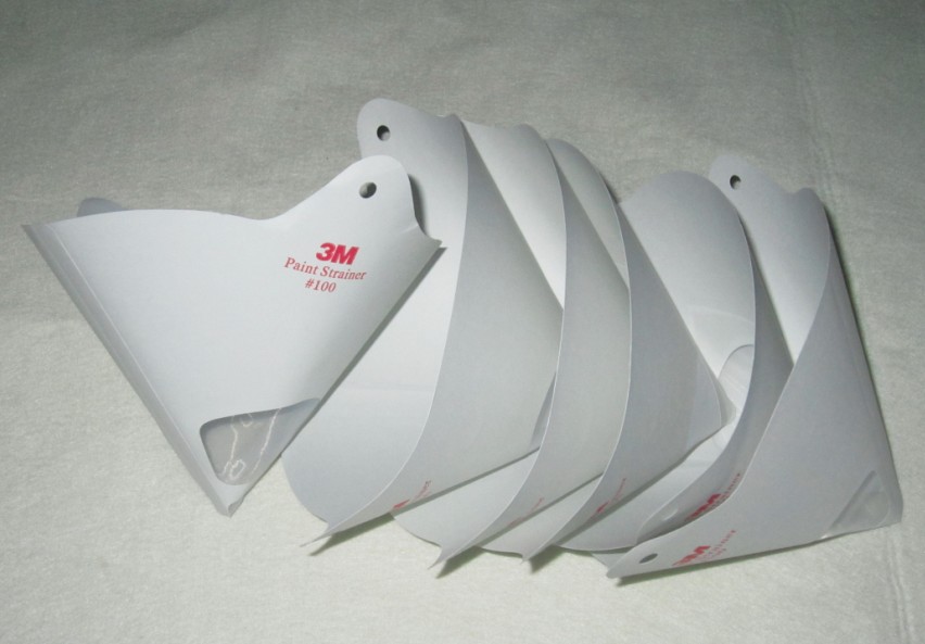 Paper Paint Strainers