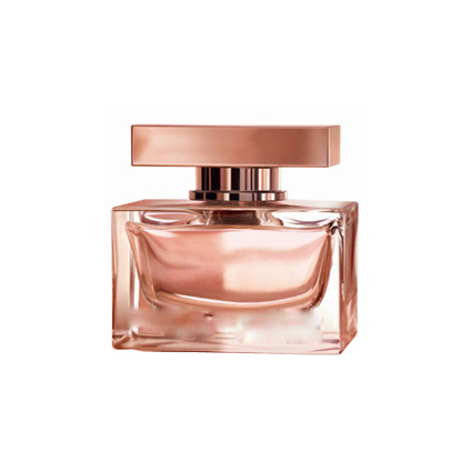 square shape china glass perfume bottle