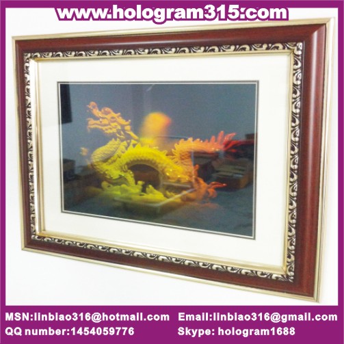 3D hologram adhesive sticker