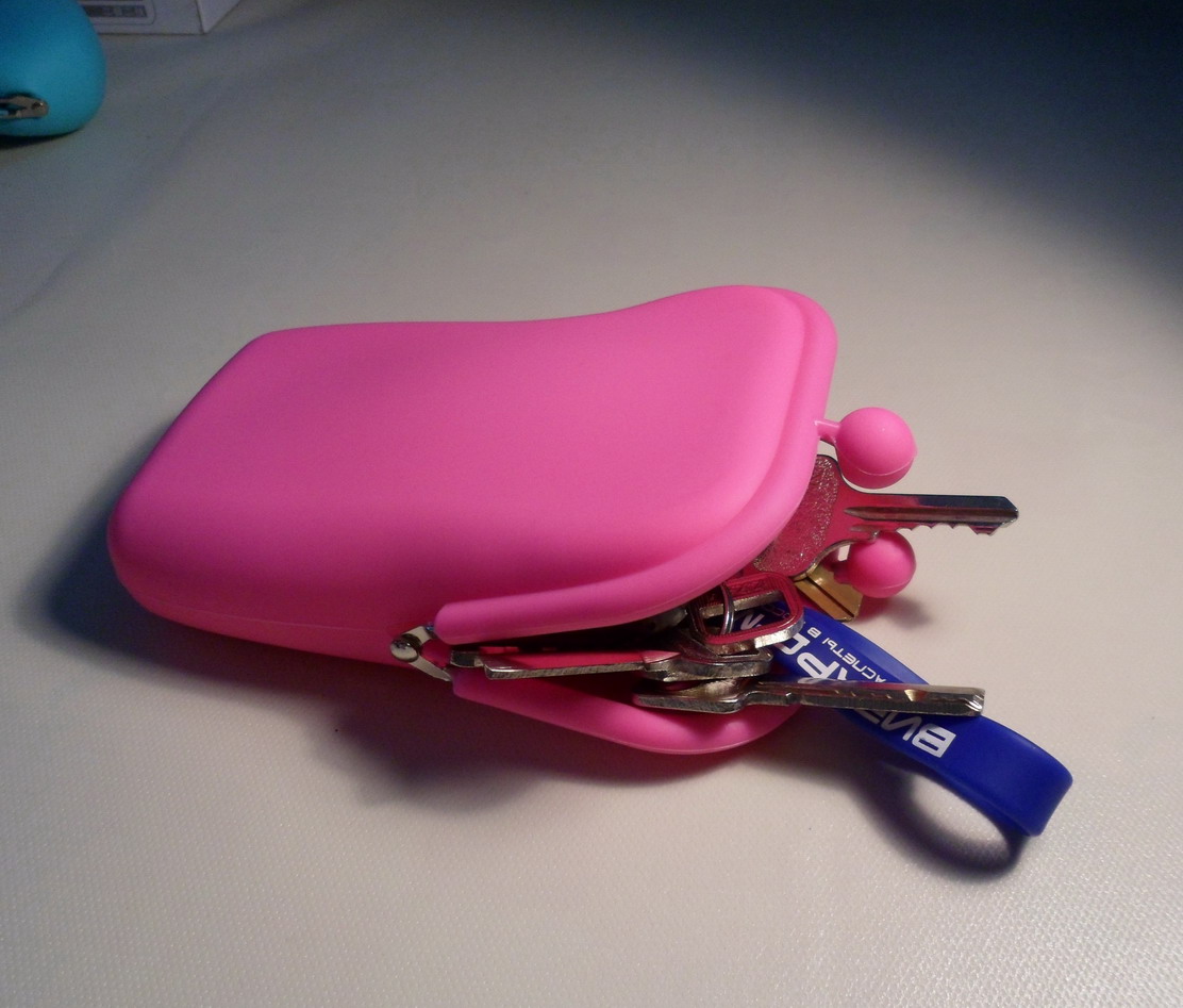 Silicone Coin Purse with Warm Heart Shape 