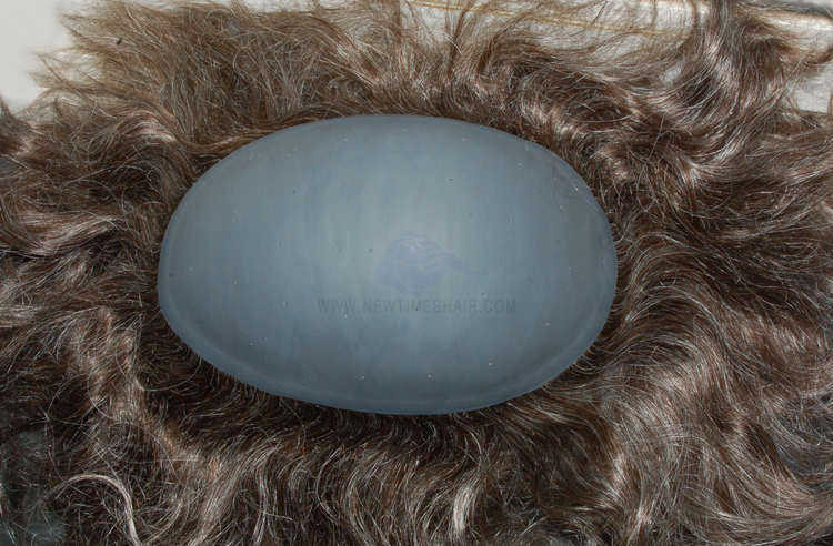 Injected silicon skin hair system  toupee