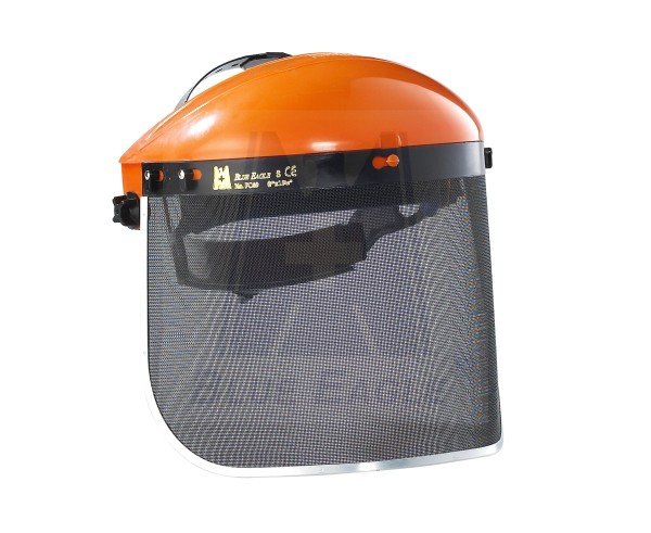 Steel Mesh Visor with Faceshield Visor Holder