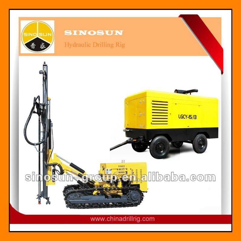 KY125-Hydraulic Drilling Rig(Diameter 80-115mm Dep