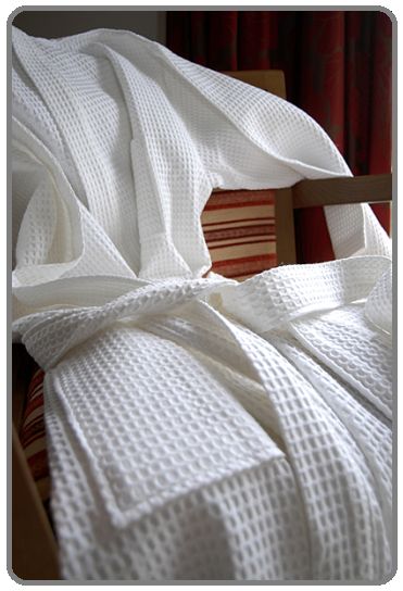 Waffle Kimono Bathrobes