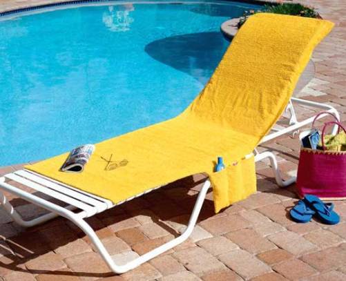 Lounge Chaise Towels