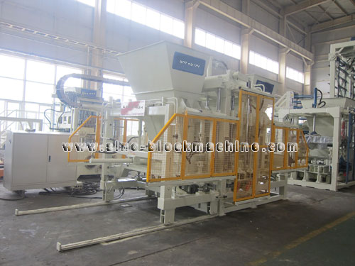 concrete block machine