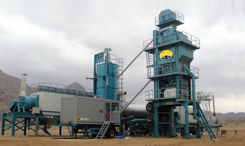 SAP100 Asphalt Batch Mix Plant