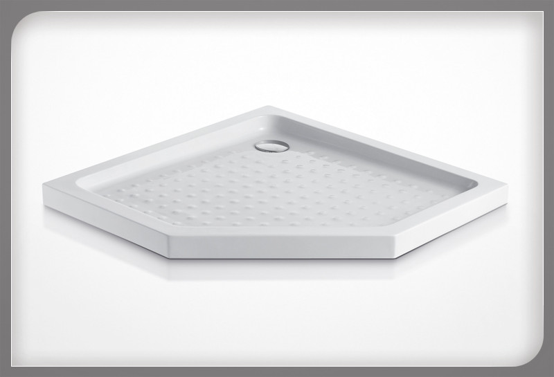 Lower Diamond  Acrylic Shower Tray 