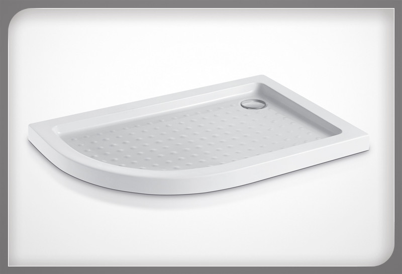 Lower Offset Acrylic Shower Tray 