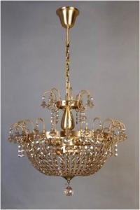 decorative crystal pendant light