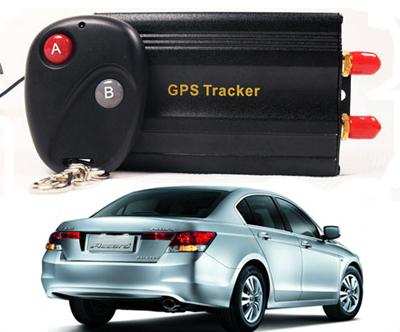 New TK103B Car GPS tracker+ Remote Control Quadban