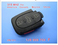 VW 3+1 Remote 1 JO 959 753 F 315Mhz For America 