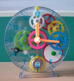 Diy toys clock for child  my first clock D880