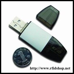 ISO 14443A &ISO 15693 USBkey RFID Reader,HF USB Re