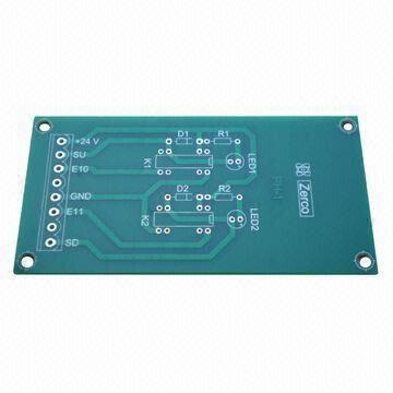 Single-side PCBs with Green Solder Mask