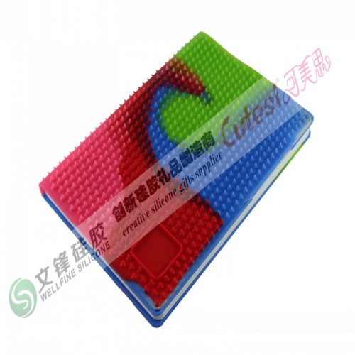 Distribute Mixed color silicone book holder  