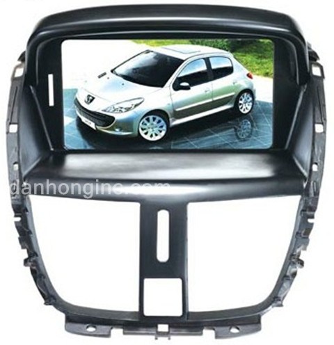 car GPS with DVD player for PEUGEOT