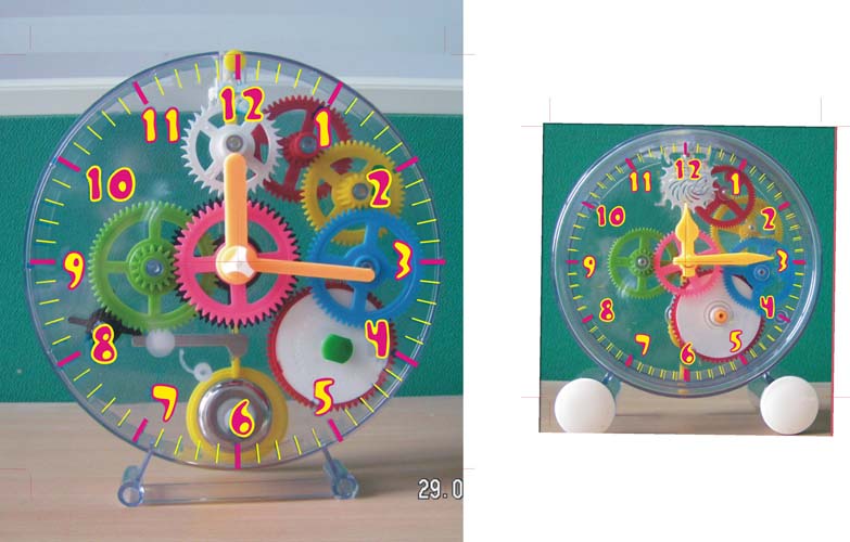 D880 diy toys clocks educational toys for child 