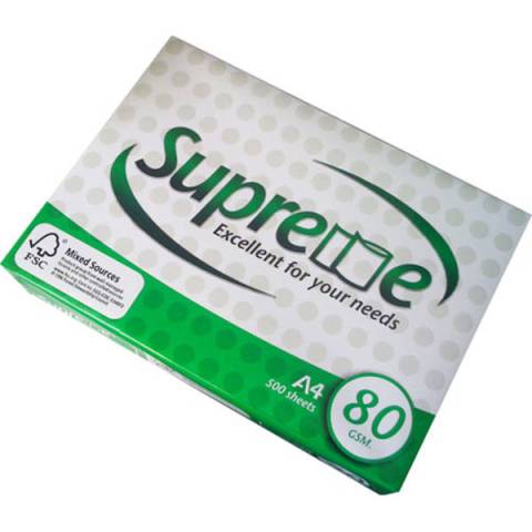 Supreme Copy Paper A4 80gsm 