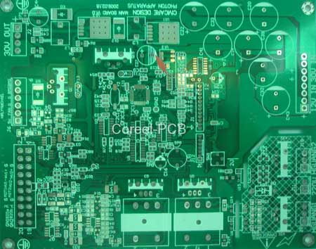 Single side PCB, printed circuit board with FR4 CEM1 and 22F material
