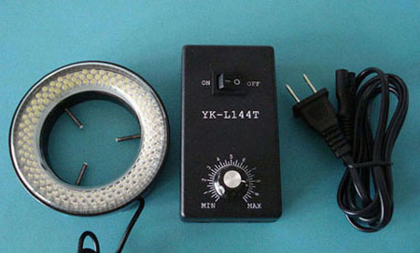 YK-L144T led ring light microscope lighting