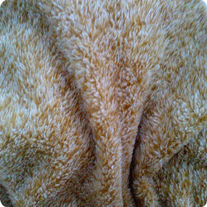 discharge print coral fleece