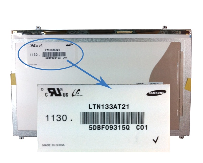LCD SCREEN FOR SAMSUNG LTN133AT21-C01  