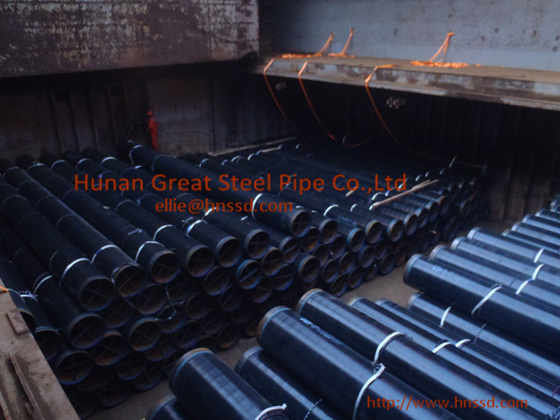 EN10219 s355j2h LSAW welded steel pipe