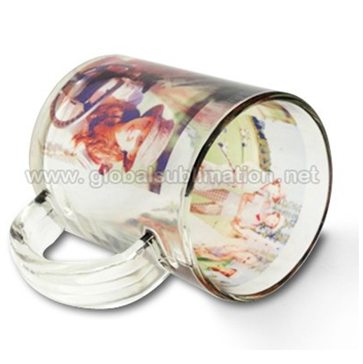 11oz Glass Sublimation Mug_Custom Mug