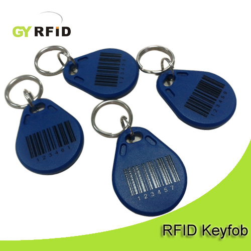NFC Keyfobs can be printed with logo, barcode, UID